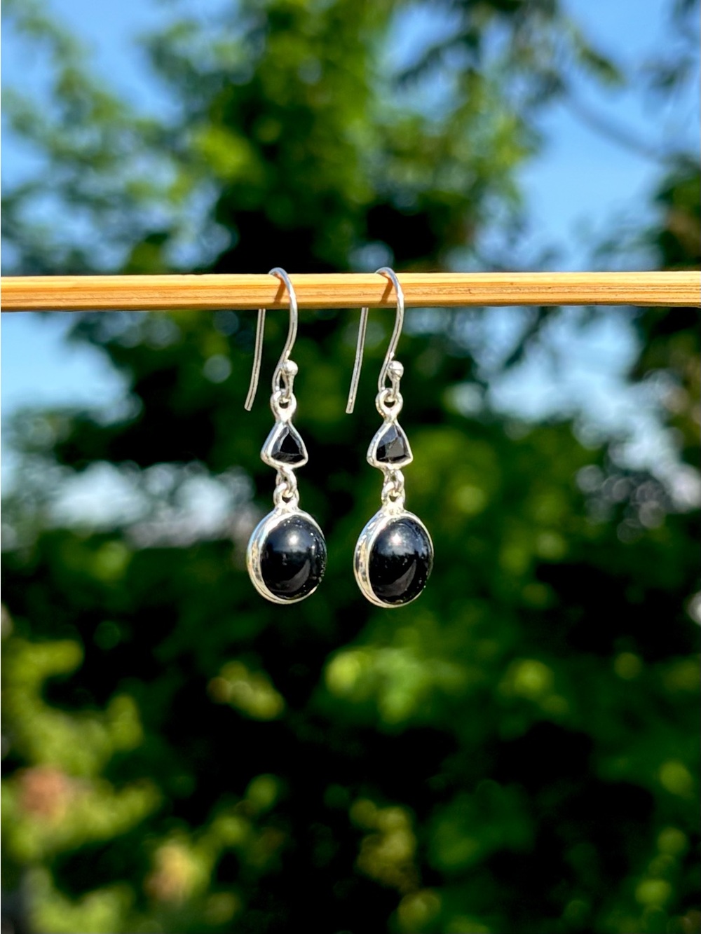 NEW! Onyx Earrings - Picture 6 of 12